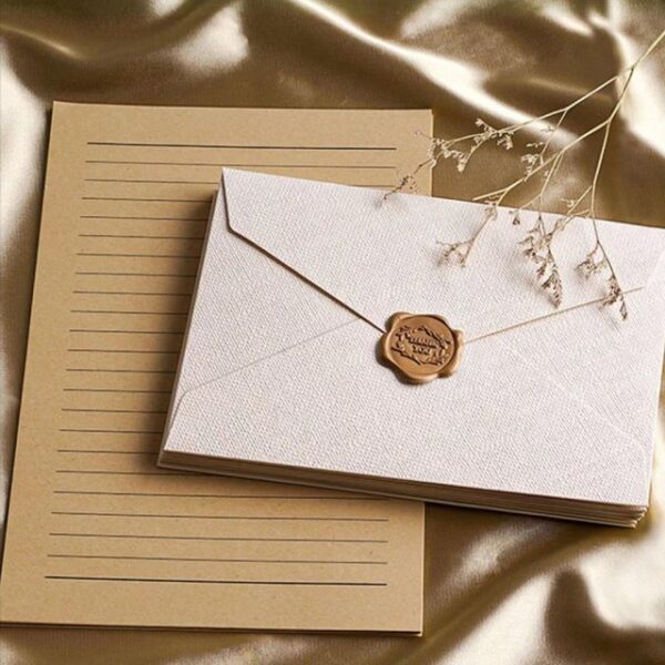 Emotional sealing wax sticker letter