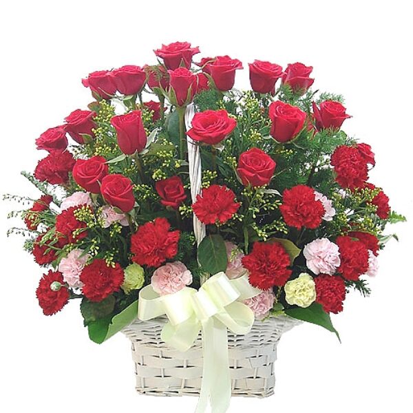 Carnation mixing basket