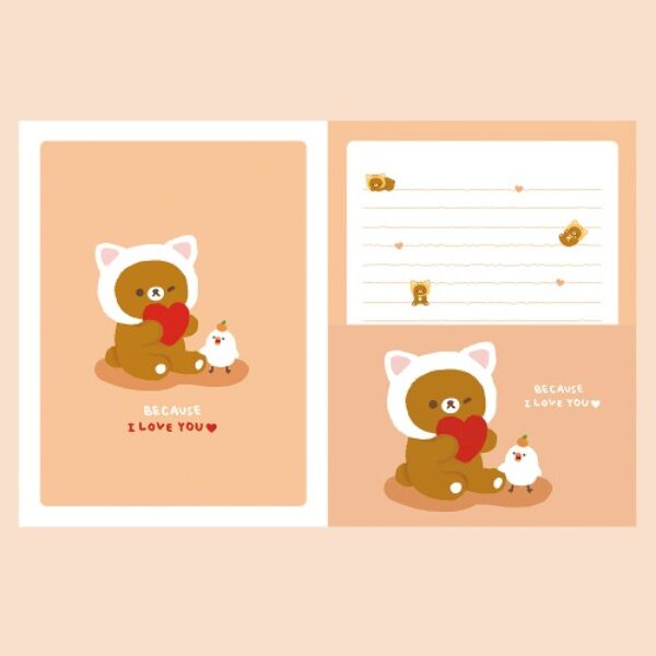 gomu gomu Buddy Letter (Orange)