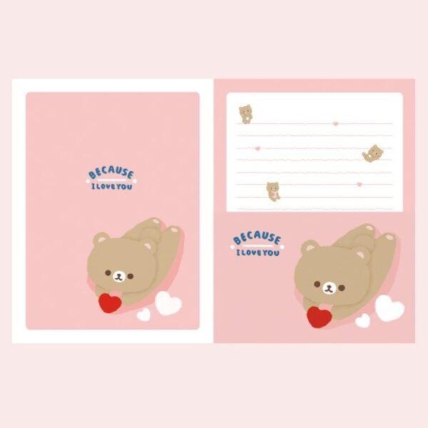 gomu gomu Buddy Letter (Pink)
