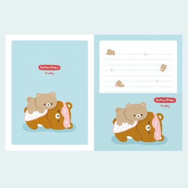 gomu gomu Buddy Letter (blue)