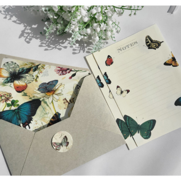 Butterfly Letter Set