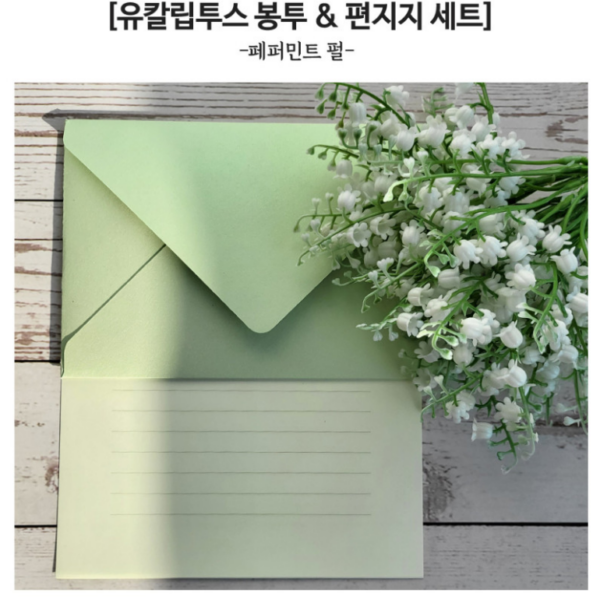 Eucalyptus Peppermint Pear Letter set