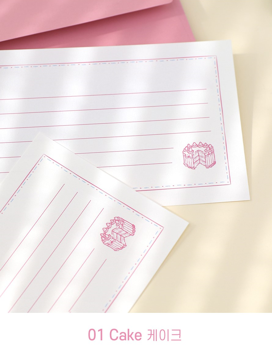 Near&dear Letter 01.Cake