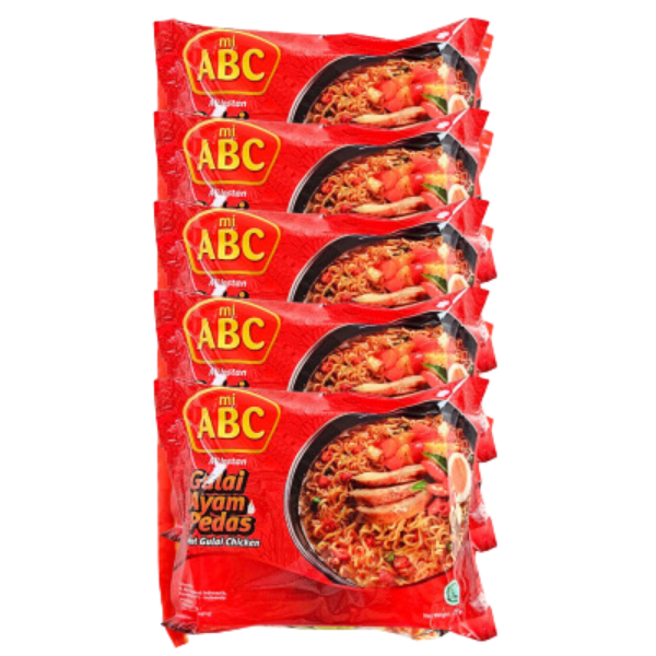 ABC Gulai Ayam Pedas 5pcs set 75g