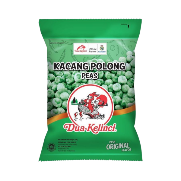 Dua Kelinci Kacang Polong Peas 65g