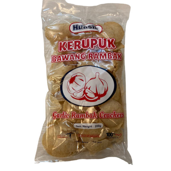 Huasik KERUPUK Bawang Rambak