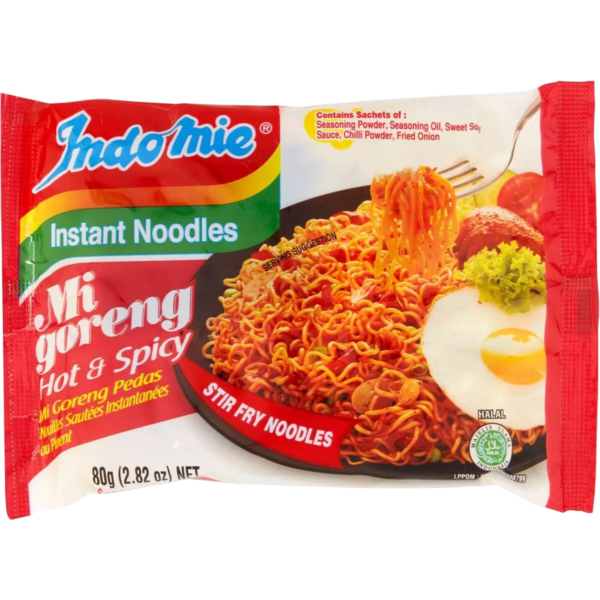 Indomie Mi Goreng Pedas 80g