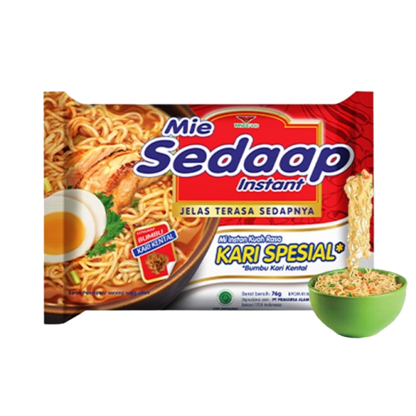 Mie Sedaap Rasa Kari Spesial 76g