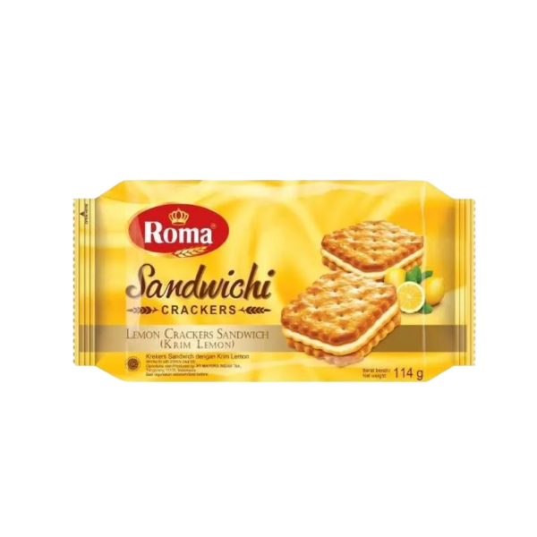 Roma Sandwichi Crackers Lemon