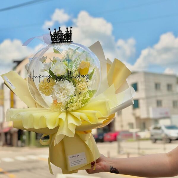 Flower Balloon – Lemon