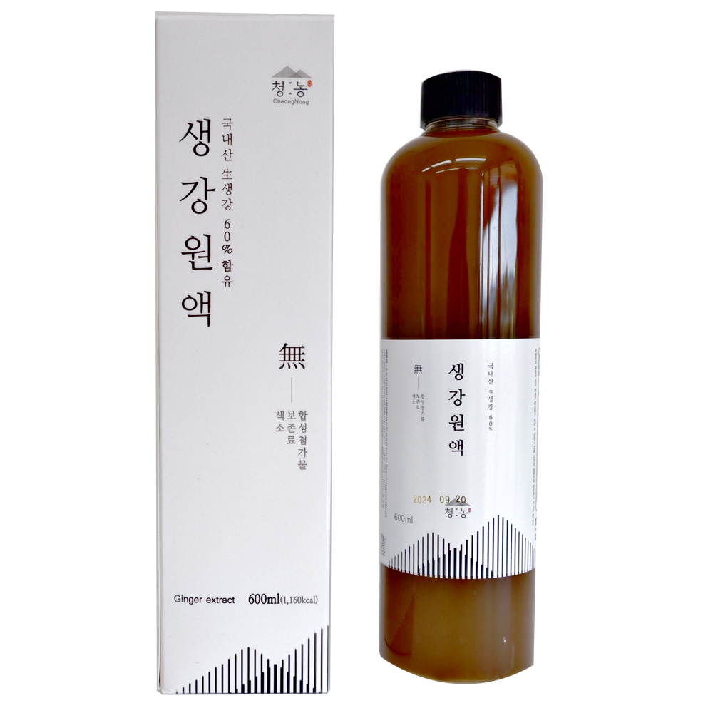 청농 생강원액, 600ml